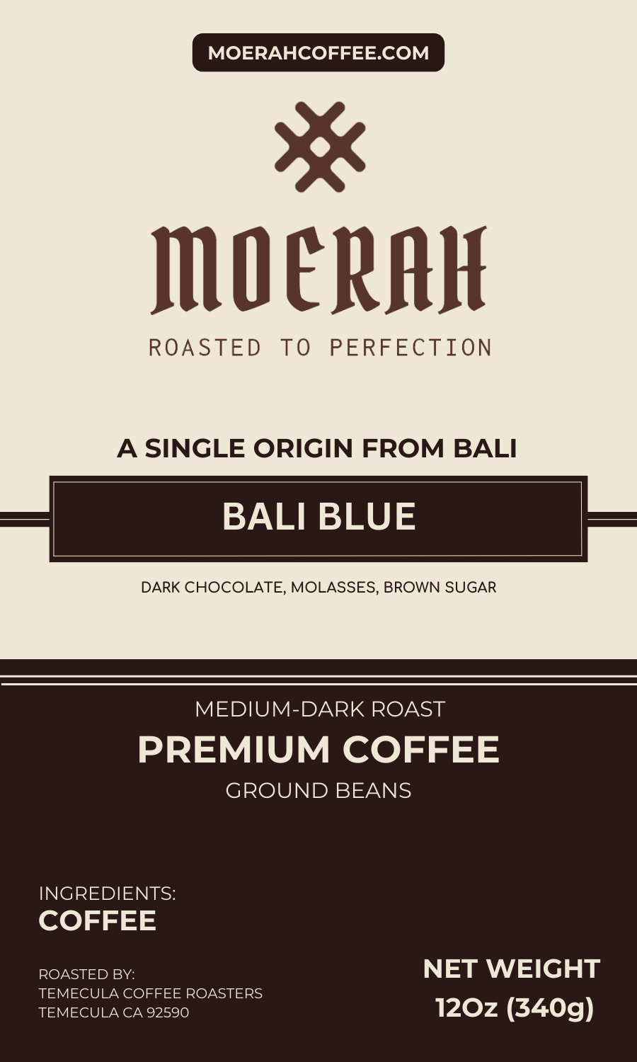 Bali Blue - Moerah