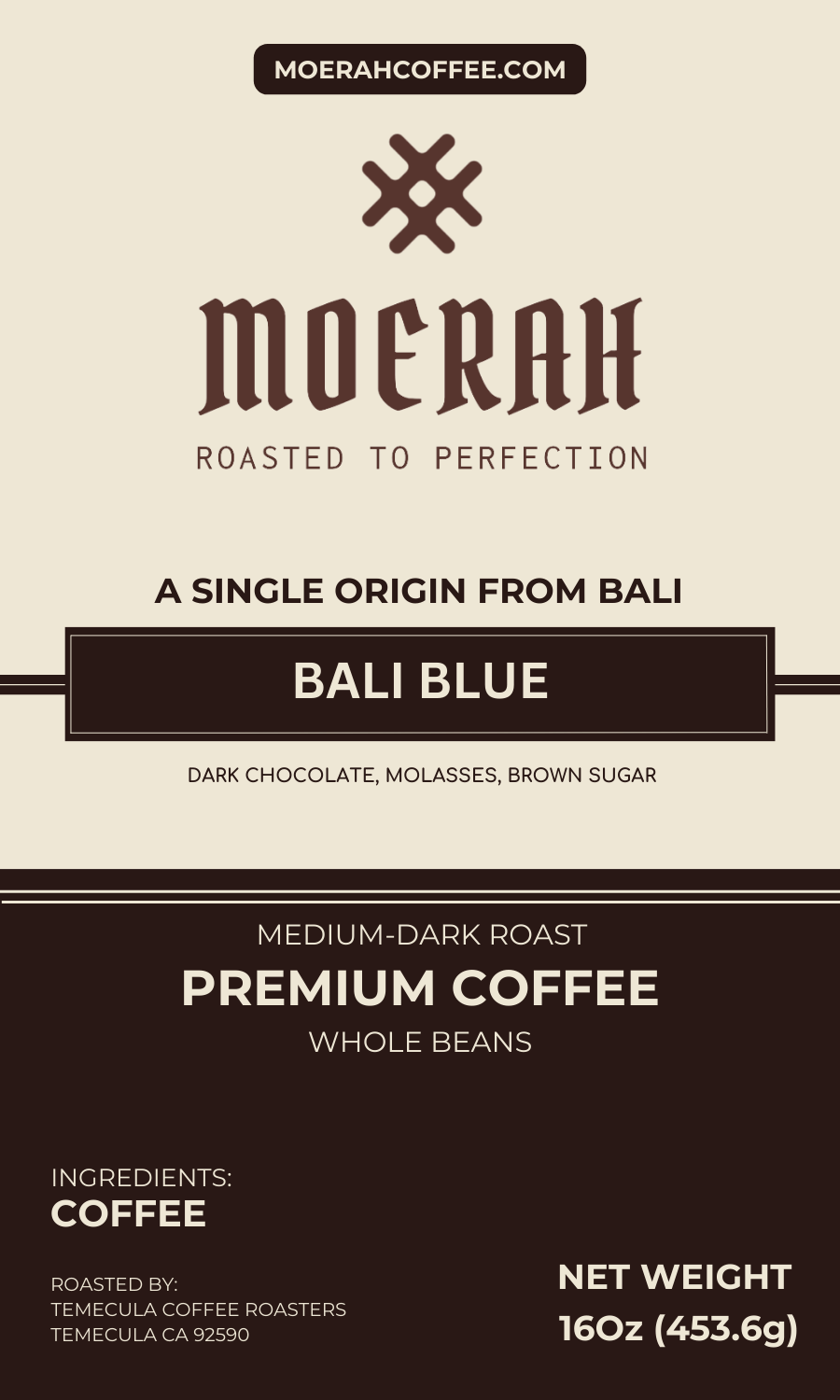 Bali Blue - Moerah